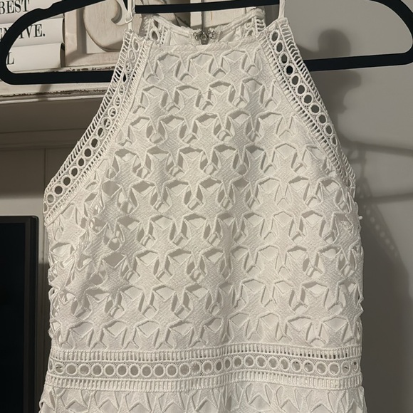 Lulus Come On Nova White Crochet Lace Dress - Picture 7 of 9